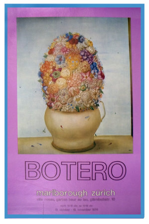 Flower Vase by Fernando Botero Pricing Limited Edition Print image