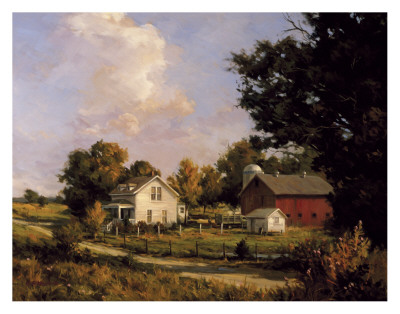 Family Farm by John Pototschnik Pricing Limited Edition Print image
