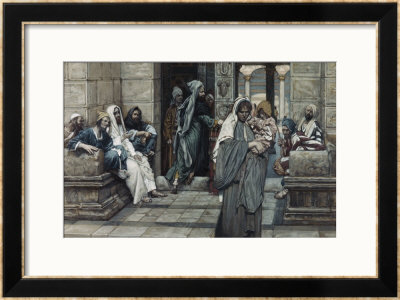 The Widow's Mite by James Tissot Pricing Limited Edition Print image