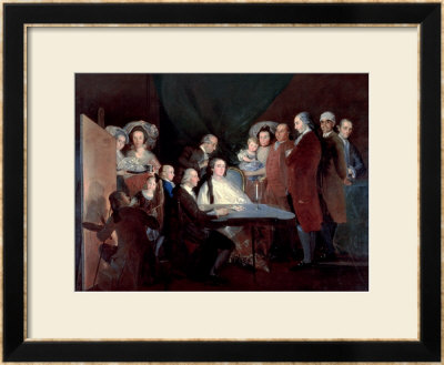 The Family Of The Infante Don Luis De Borbon, 1783-84 by Francisco De Goya Pricing Limited Edition Print image
