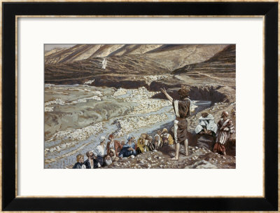 John The Baptist Sees Jesus From Afar by James Tissot Pricing Limited Edition Print image