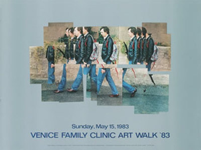 Gregory Walking, 1983 by David Hockney Pricing Limited Edition Print image