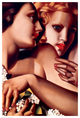 Filles Et Lilas by Tamara De Lempicka Pricing Limited Edition Print image