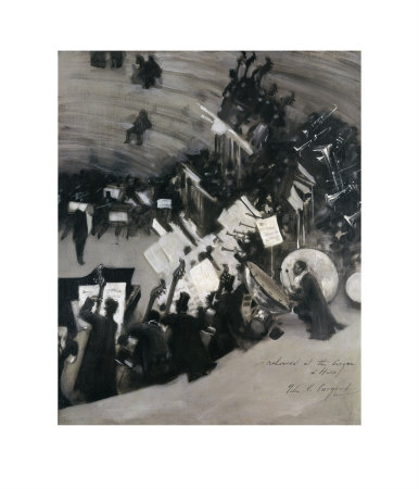 Rehearsal Of The Pasdeloupe Orchestra by John Singer Sargent Pricing Limited Edition Print image