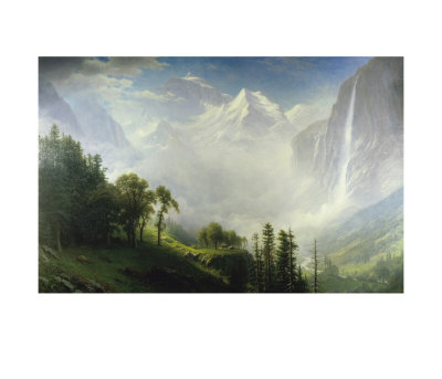 Majesty Of The Mountains by Albert Bierstadt Pricing Limited Edition Print image