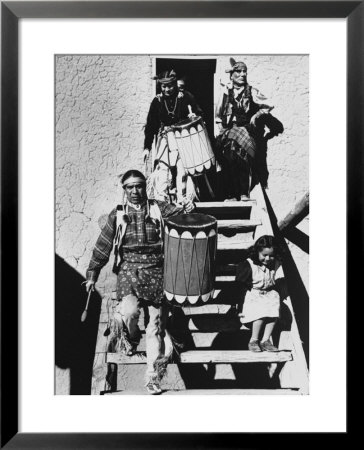 Dance, San Ildefonso Pueblo, New Mexico, 1942 by Ansel Adams Pricing Limited Edition Print image