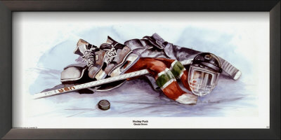 Hockey Puck by Glenda Brown Pricing Limited Edition Print image