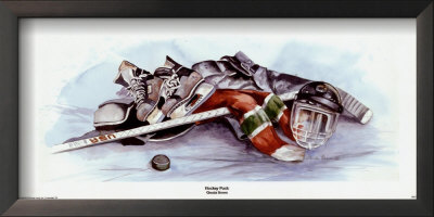 Hockey Puck by Glenda Brown Pricing Limited Edition Print image