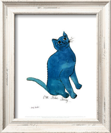 One Blue Pussy, C.1954 by Andy Warhol Pricing Limited Edition Print image