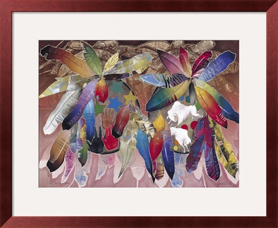 Ritual: Feathered Shields by David Manje Pricing Limited Edition Print image