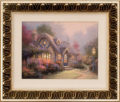 Candlelight Cottage by Thomas Kinkade Pricing Limited Edition Print image