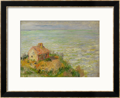 The Shack Of The Customs Officials, Afternoon; 1882 by Claude Monet Pricing Limited Edition Print image