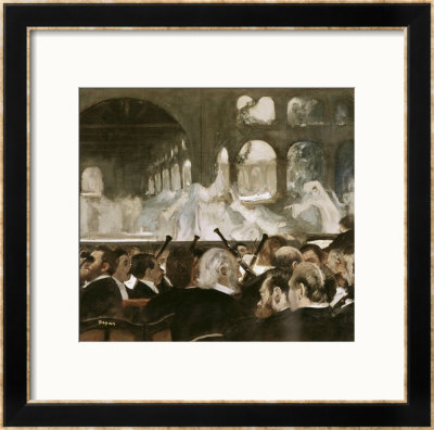 Ballet Scene From Mayerbeer's Roberto Il Diavola by Edgar Degas Pricing Limited Edition Print image
