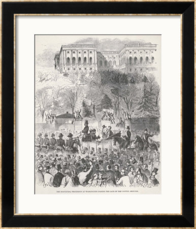 Lincoln Is Inaugurated At Washington by Winslow Homer Pricing Limited Edition Print image