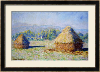 Haystacks, Morning Effect by Claude Monet Pricing Limited Edition Print image