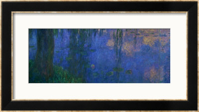 Waterlilies, Morning With Willows by Claude Monet Pricing Limited Edition Print image