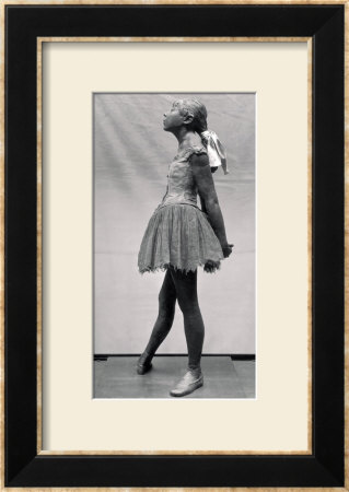 Little Dancer, Aged 14 (Polychrome Bronze, Muslin, Satin And Wood Base) by Edgar Degas Pricing Limited Edition Print image