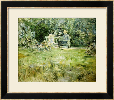 The Gardening Lesson, 1886 by Berthe Morisot Pricing Limited Edition Print image