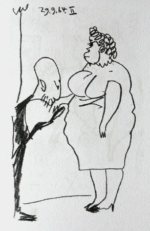 Le Gout Du Bonheur 40 by Pablo Picasso Pricing Limited Edition Print image
