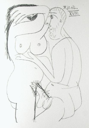 Le Goût Du Bonheur 67 by Pablo Picasso Pricing Limited Edition Print image
