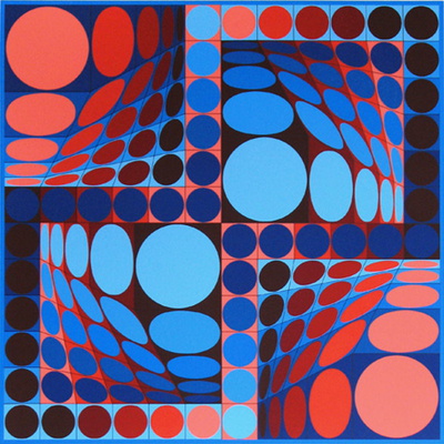 Thez by Victor Vasarely Pricing Limited Edition Print image