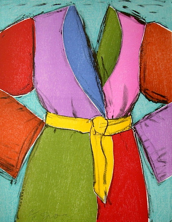 Bathrobe by Jim Dine Pricing Limited Edition Print image
