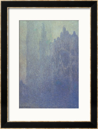 Rouen Cathedral, Foggy Weather, 1894 by Claude Monet Pricing Limited Edition Print image