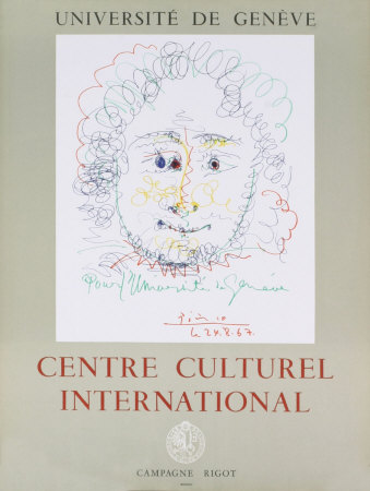 Centre Culturel International, 1968 by Pablo Picasso Pricing Limited Edition Print image