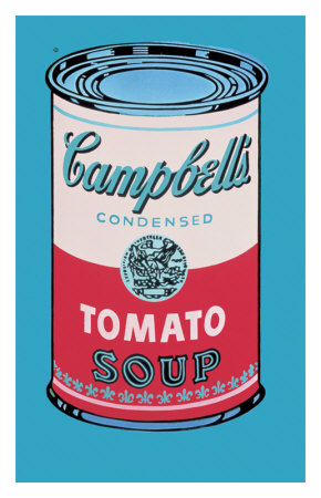 Campbell's Soup Can, C.1965 (Pink And Red) by Andy Warhol Pricing Limited Edition Print image