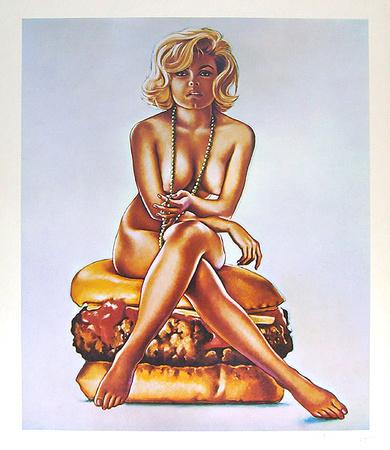 Virnaburger, C.1965 by Mel Ramos Pricing Limited Edition Print image