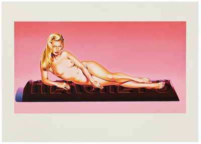 Blonder Akt by Mel Ramos Pricing Limited Edition Print image