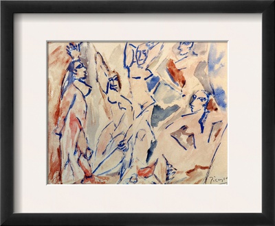 Picasso: Les Desmoiselles by Pablo Picasso Pricing Limited Edition Print image
