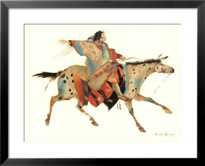 Great Plains Warrior by Carol Grigg Pricing Limited Edition Print image