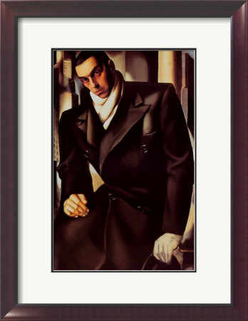 Portrait Of A Man by Tamara De Lempicka Pricing Limited Edition Print image
