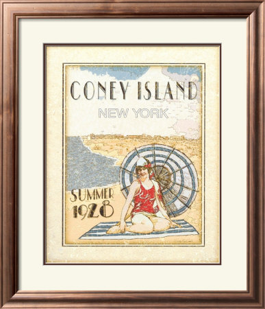 Coney Island (1943) by Sally Ray Cairns Pricing Limited Edition Print image