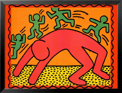 Untitled, 1982 by Keith Haring Pricing Limited Edition Print image
