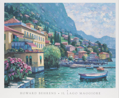 Ll Lago Maggiore by Howard Behrens Pricing Limited Edition Print image