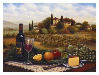Terrace At Chianti by Joe Sambataro Pricing Limited Edition Print image