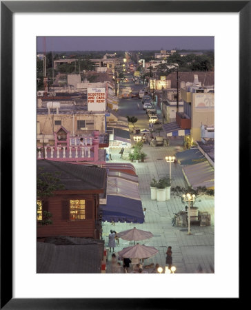 Night Street Scene, San Miguel, Cozumel Island, Quintana Roo, Mexico by Robin Hill Pricing Limited Edition Print image
