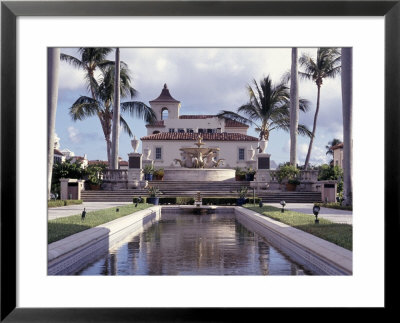Palm Beach Town Hall, Palm Beach, Fl by Robin Hill Pricing Limited Edition Print image