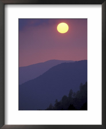 Sunset, Morton Overlook, Great Smoky Mountains National Park, Tennessee, Usa by Adam Jones Pricing Limited Edition Print image
