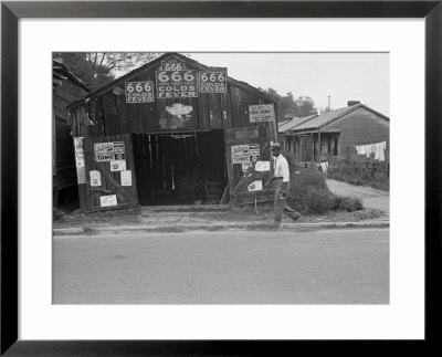 Advertisements For Popular Malaria Cure, Natchez, Mississippi, C.1935 by Ben Shahn Pricing Limited Edition Print image