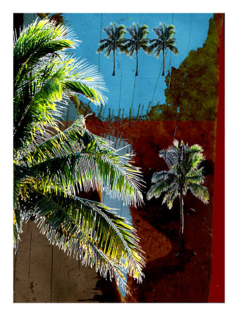 Blue Palms Viii by Miguel Paredes Pricing Limited Edition Print image
