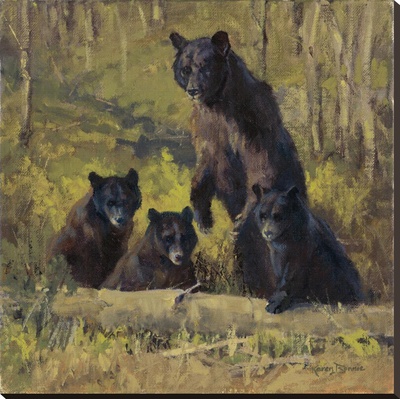 Twin Mountain Triplets by Karen Bonnie Pricing Limited Edition Print image