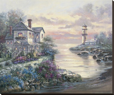 Light House Point by Carl Valente Pricing Limited Edition Print image