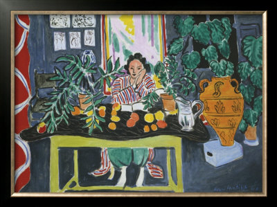 Interior With An Etruscan Vase, C.1940 by Henri Matisse Pricing Limited Edition Print image