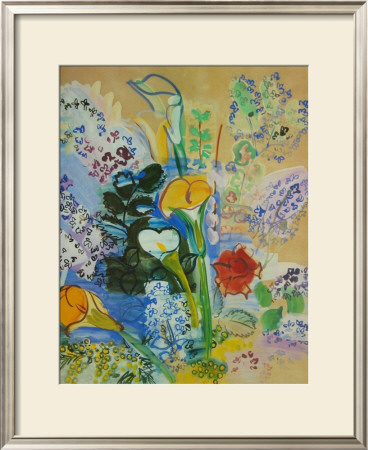 Bunch Of Arum by Raoul Dufy Pricing Limited Edition Print image