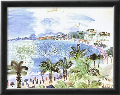 La Promenade Des Anglais, C.1928 by Raoul Dufy Pricing Limited Edition Print image