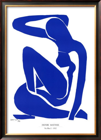 Nu Bleu I, C.1952 by Henri Matisse Pricing Limited Edition Print image