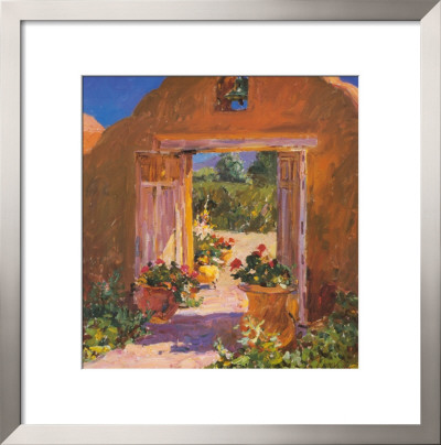 The Garden Gate, Santa Fe Opera 1993 by Walt Gonske Pricing Limited Edition Print image